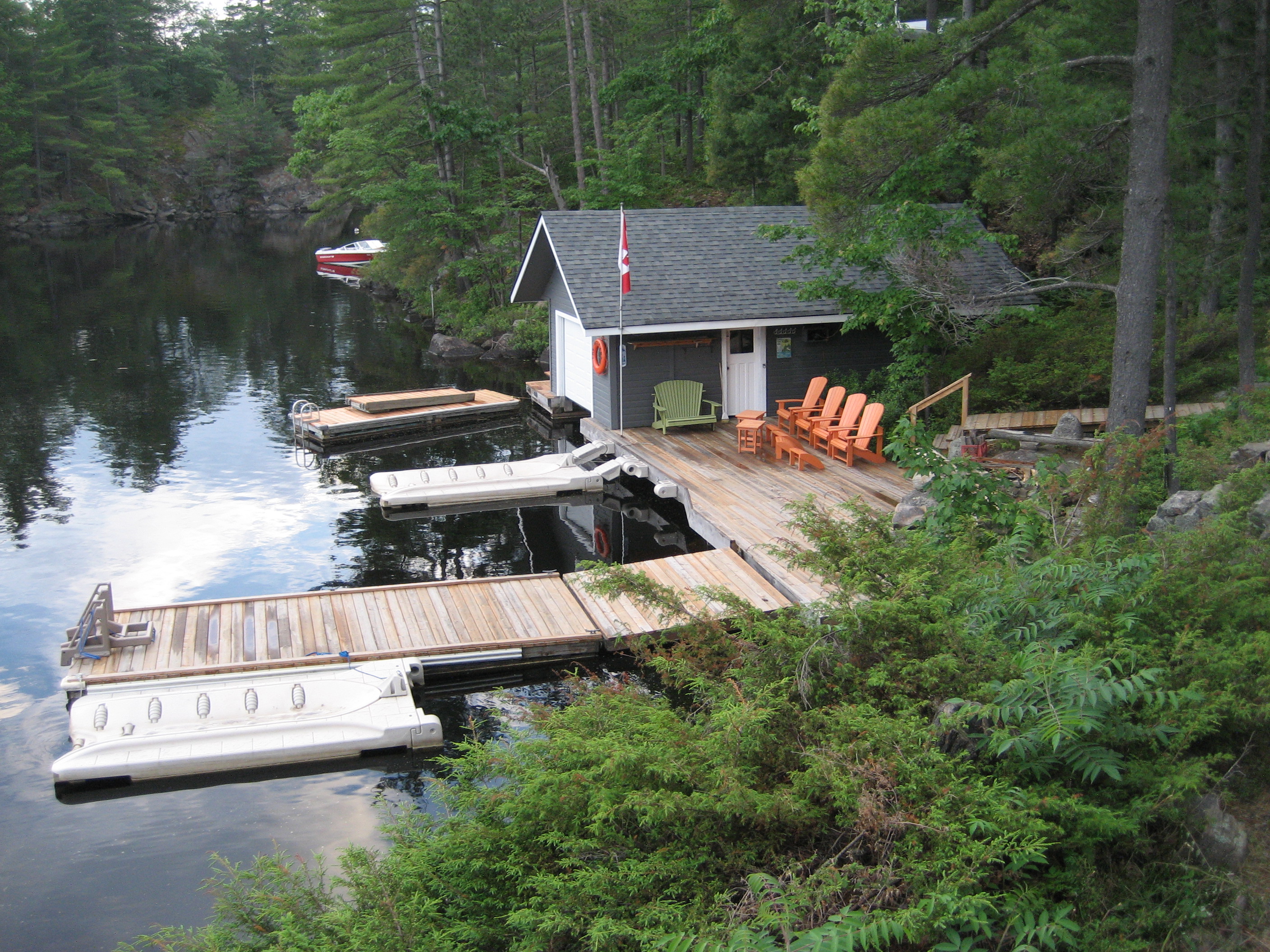 A dock to enjoy.